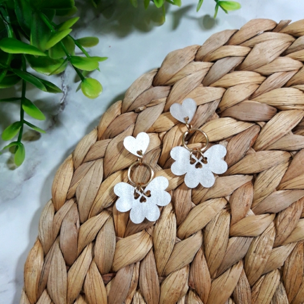 Valentine's Heart Earrings- Variation 1